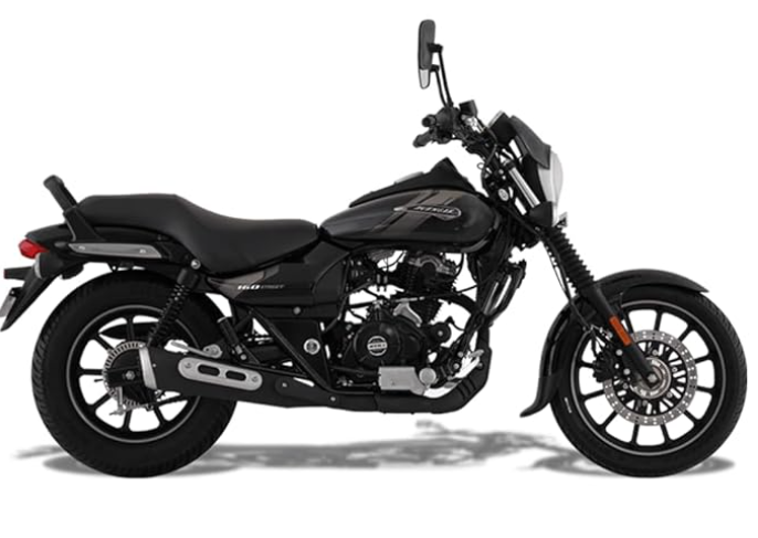 Bajaj Avenger 160 Street (PD36) Motorcycle/Motorbike | Ebony Black(Met) booking for Ex-Showroom